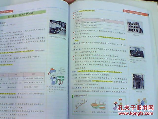 2017最新学霸笔记初中历史漫画图解速查速记