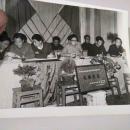 原版黑白老照片`开会照片`主席台`中共建湖县委员会党校建校纪念`1984年