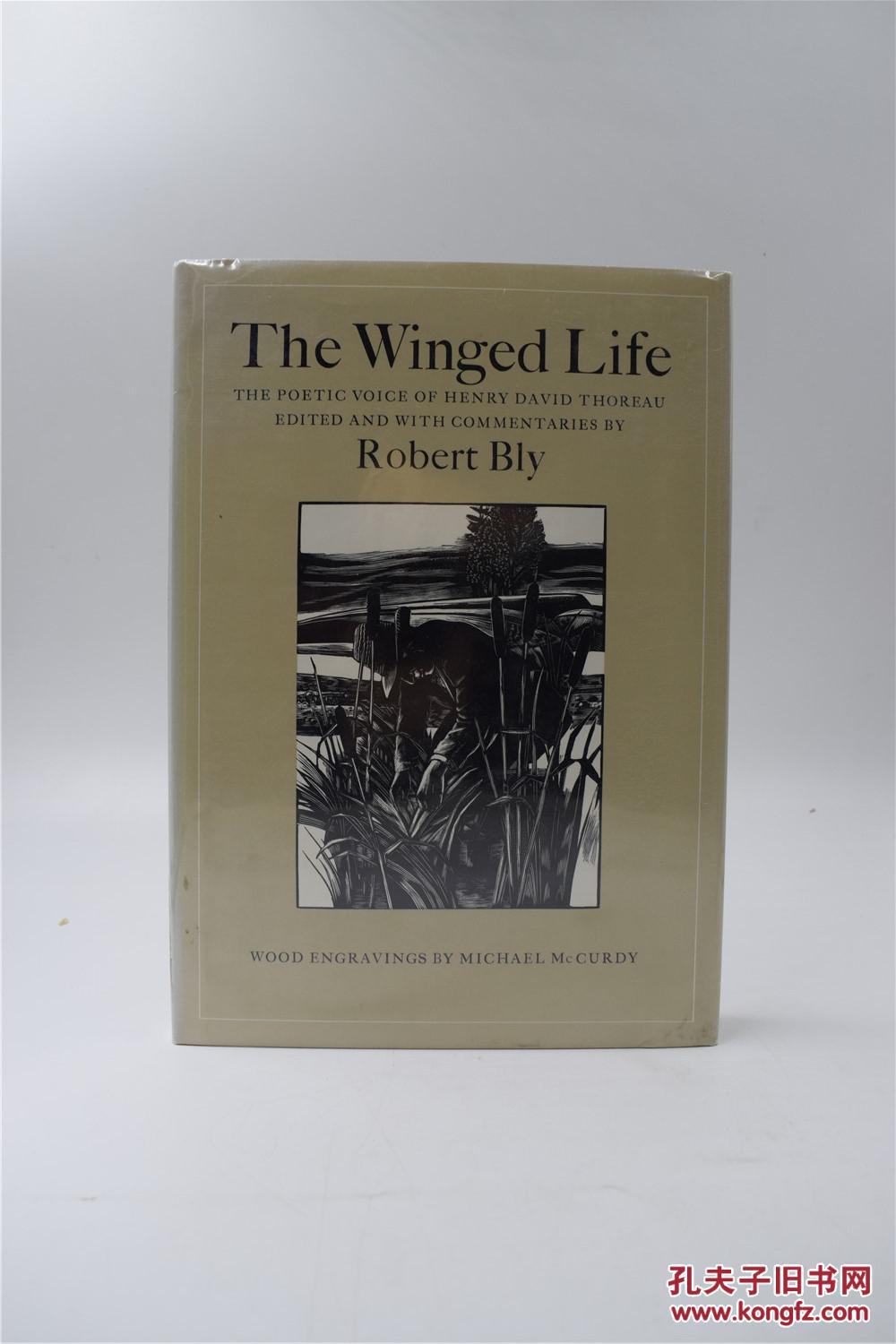 梭罗传 精装插图 the winged life : the poetic voice of henry