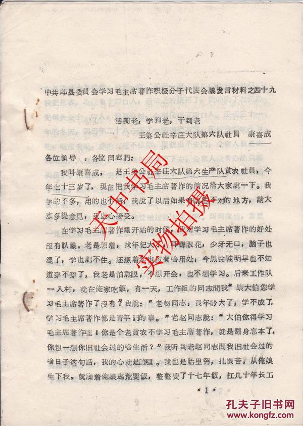 老王集人口多少