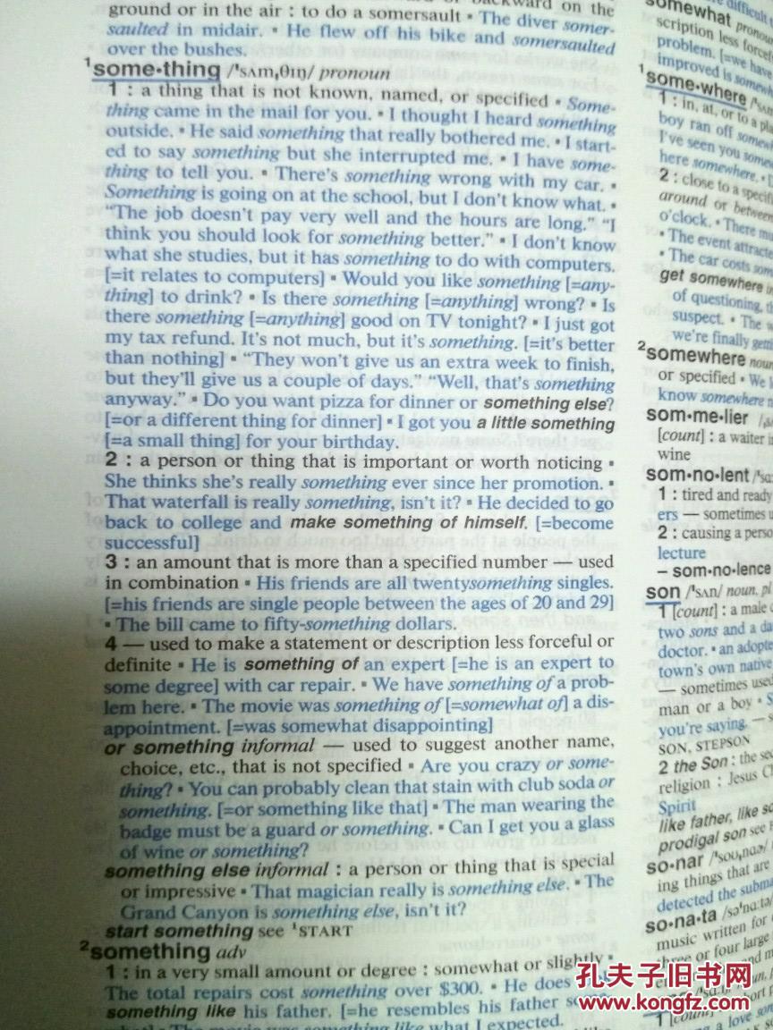 english dictionary梅林韦氏高阶英语词典原版进口英英文字典美国gre