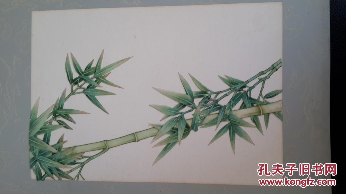 文革纸品:立体绒纸贴画《梅兰竹菊》少见!