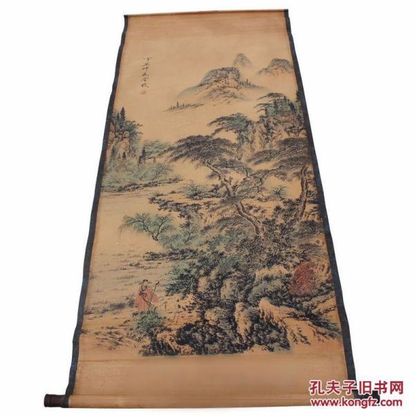 海外回流 古画 老字画 名家字画 山水图