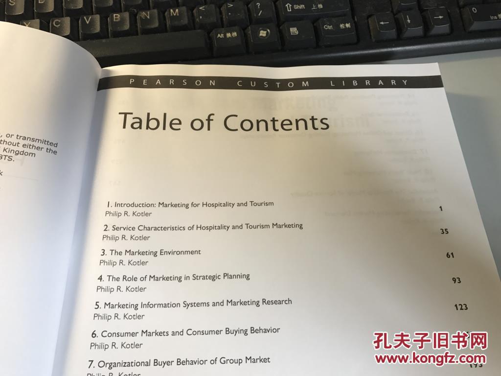 or Hospitality and Tourism 旅游市场营销 英语原