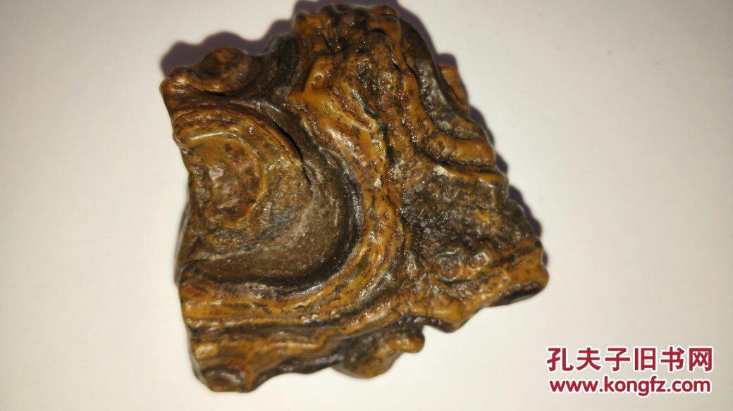 天珠原石!内蒙古阿拉善九页岩天眼石