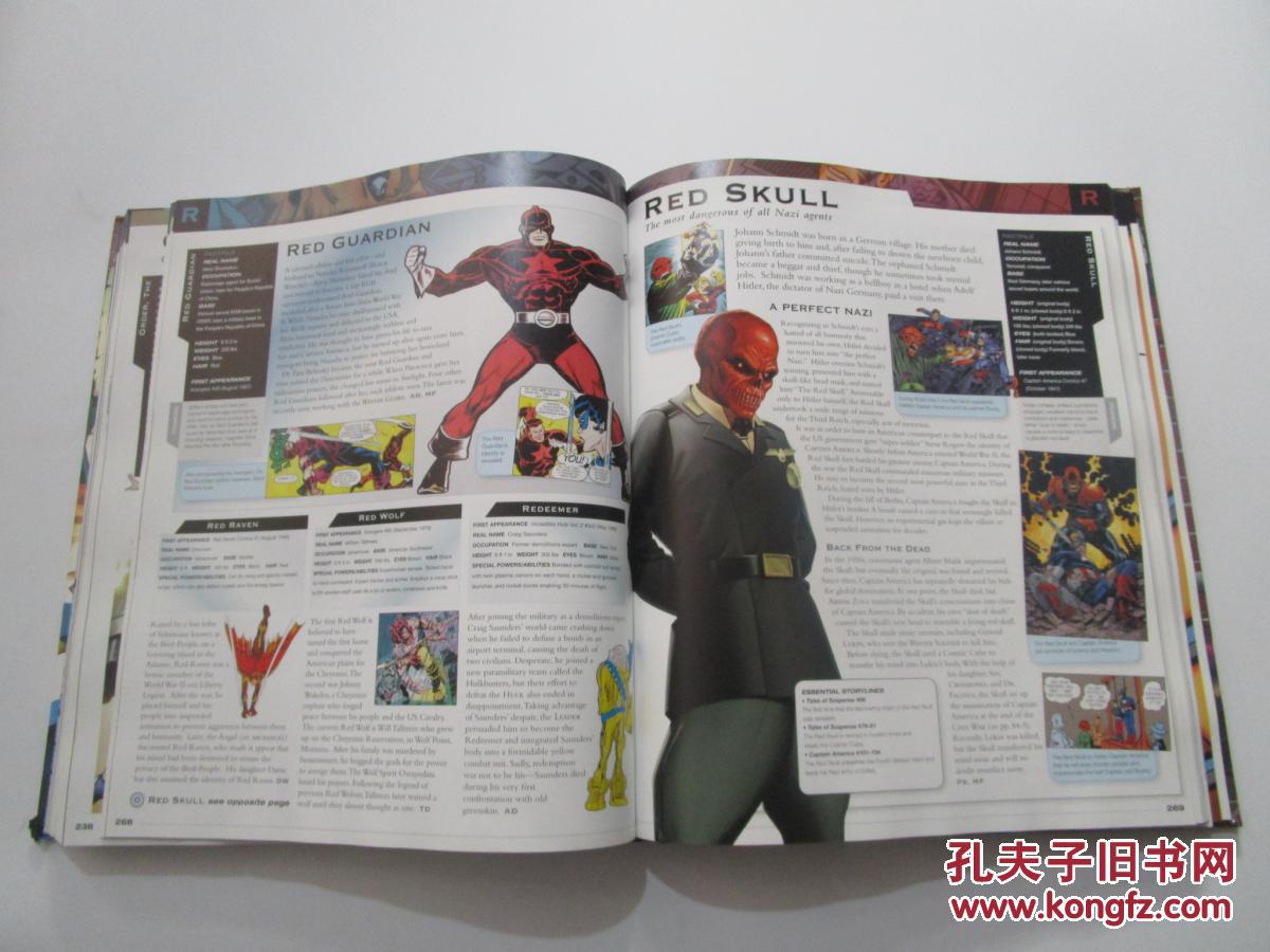 图】英文原版:The Marvel Encyclopedia 漫威漫
