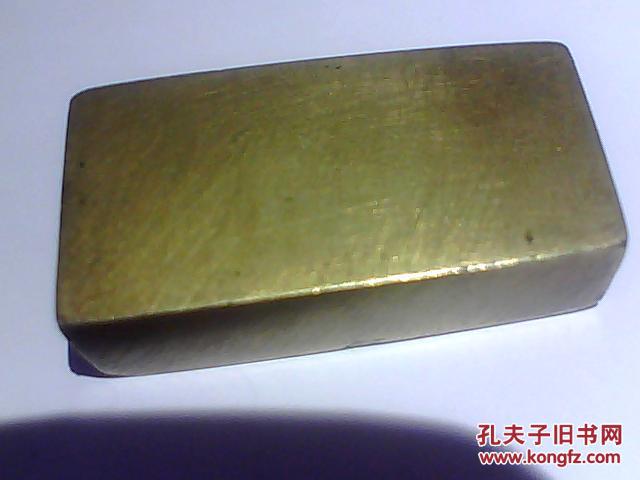 古代王后铜合金印章