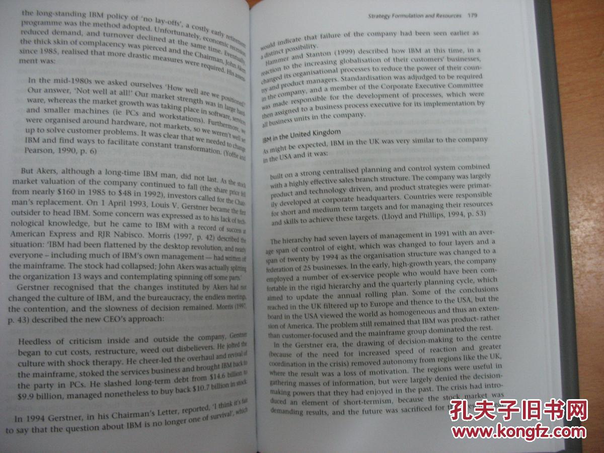 【图】英文原版书:The Strategy Process A Mil