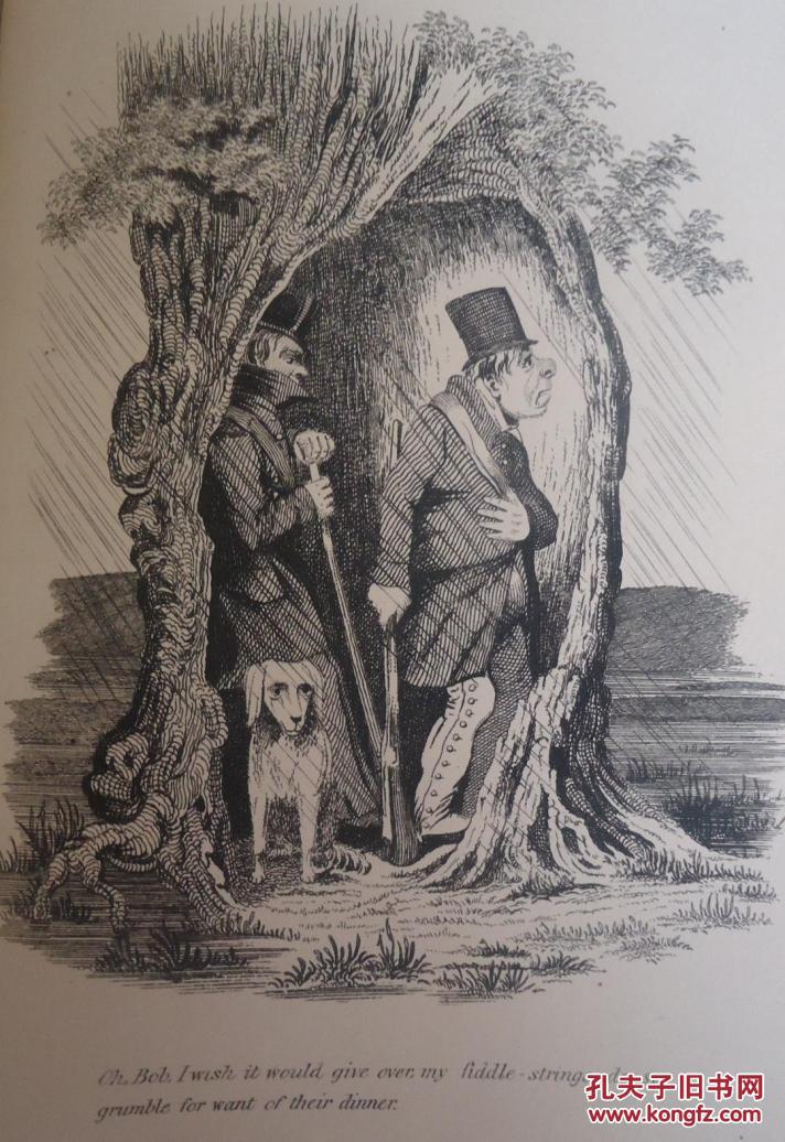 1846年sketchesbyseymour大画家robertseymour幽默经典体育随笔版画集