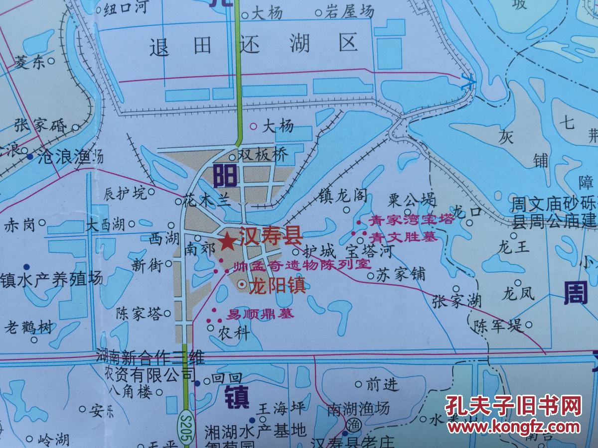 汉寿县地图 汉寿地图 常德汉寿地图 常德市地图