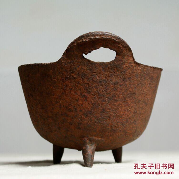 清代 铁香炉 老铁器 老铁炉 老铸铁香炉 古玩 杂项 古董 供奉用品
