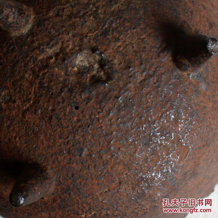 清代 铁香炉 老铁器 老铁炉 老铸铁香炉 古玩 杂项 古董 供奉用品
