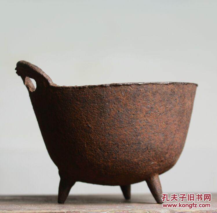 清代 铁香炉 老铁器 老铁炉 老铸铁香炉 古玩 杂项 古董 供奉用品