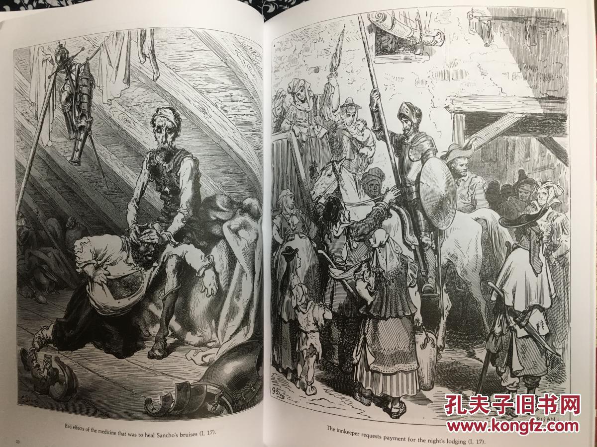 dora"s illustrations for don quixote 多雷:《堂吉诃德》插图190幅