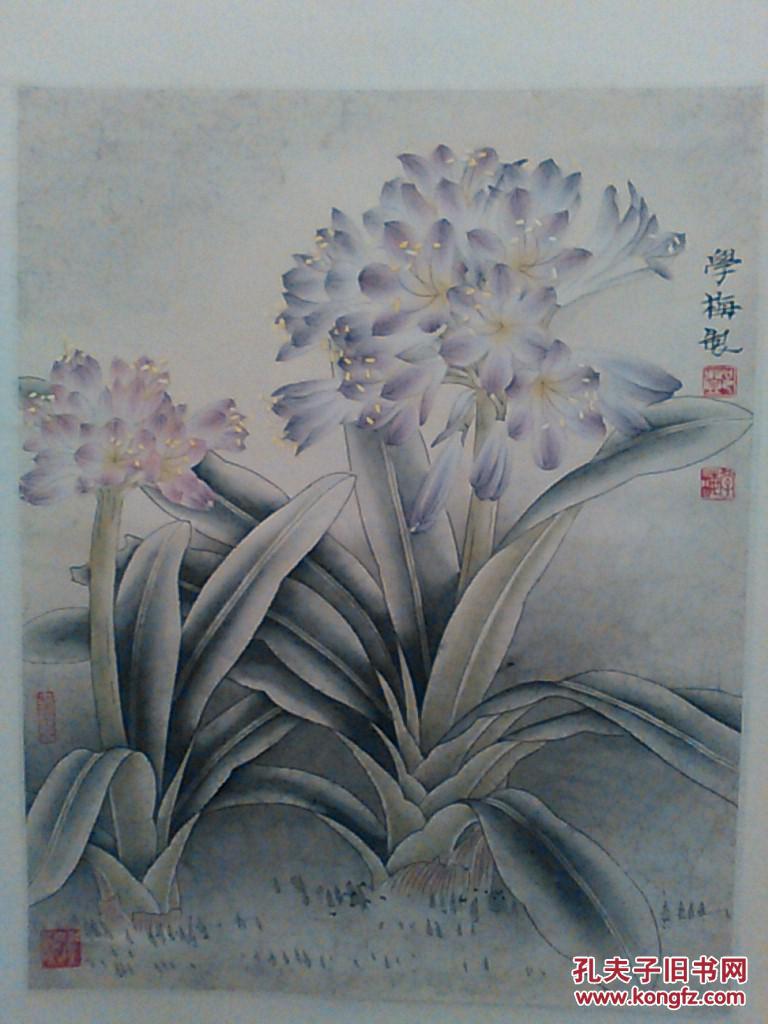 邓学梅工笔画