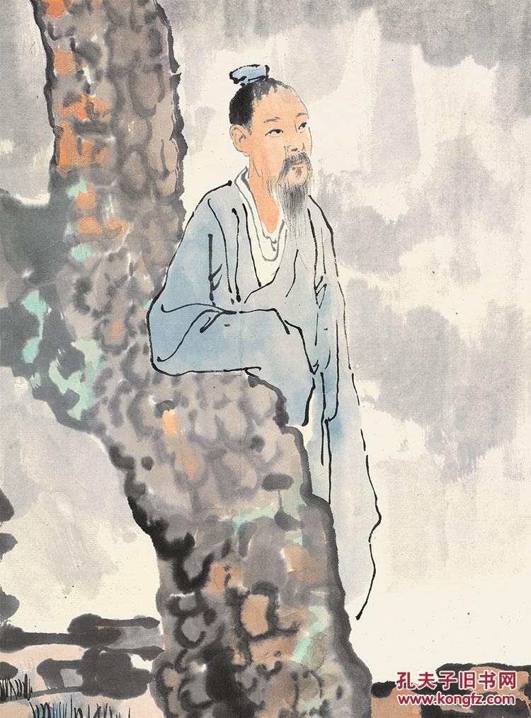 58徐悲鸿归去图