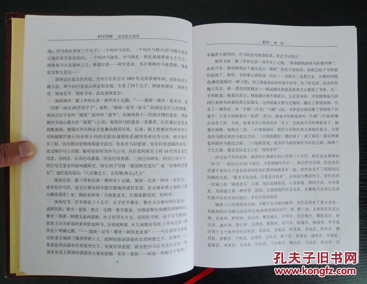 演庚惹尔源流 中国彝族谱牒选编 沙马卷