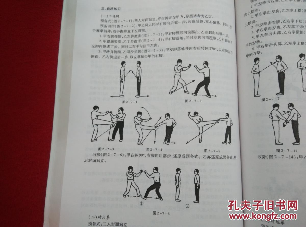 武术教程(武术教材)套路 太极拳 器械 武术散打 擒拿格斗 解脱 罕见