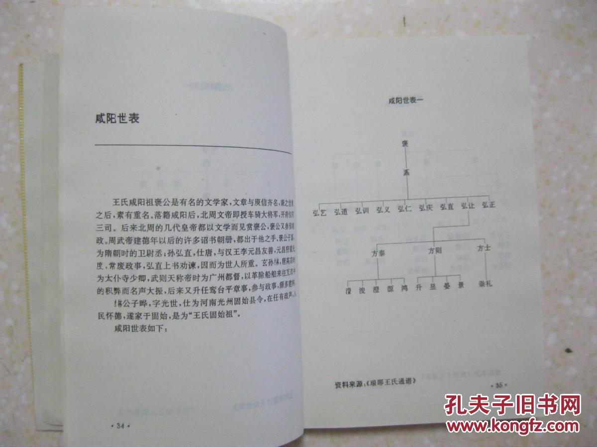 太原王氏(上编 太原王氏源流(渊源,系姓始祖—太子晋,太原世表,琅琊