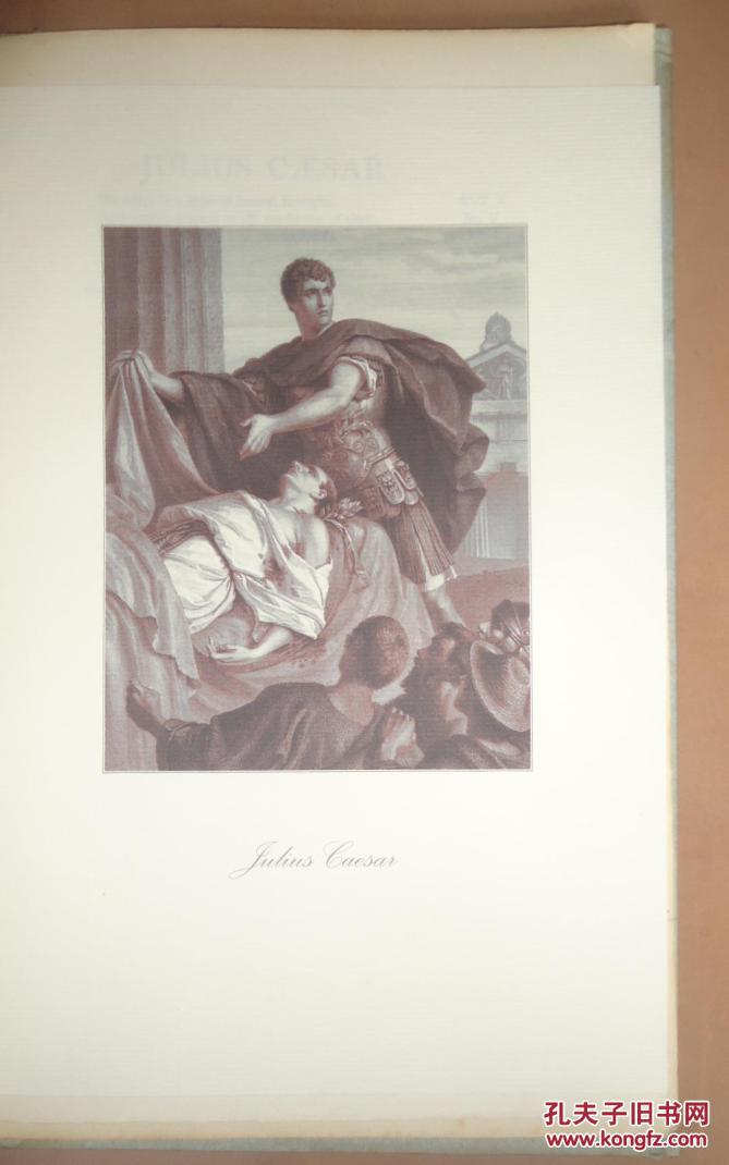 1903年shakespearejuliuscaesar爱丁堡对开本莎士比亚裘力斯凯撒限量1