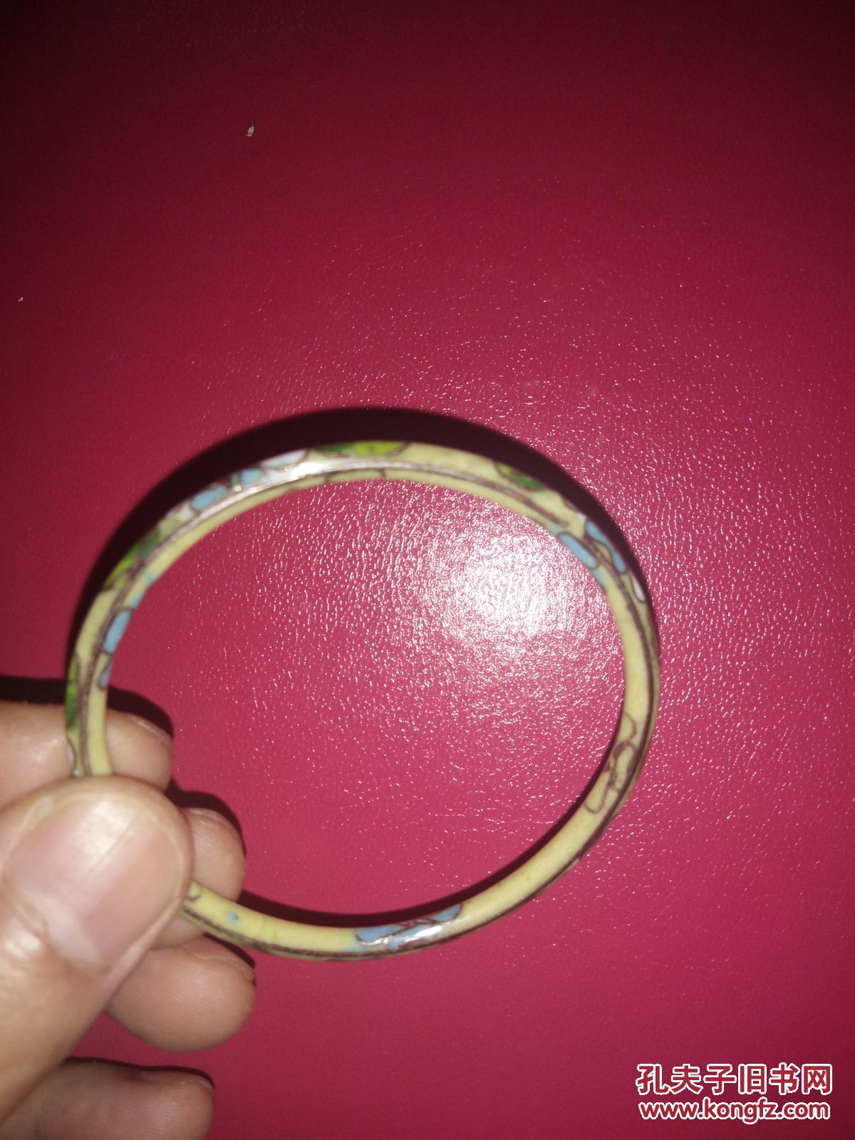 景泰蓝老手镯(民,清期)