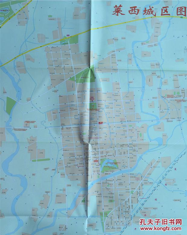 莱西地图 2015年 莱西市地图 青岛莱西地图 最新地图