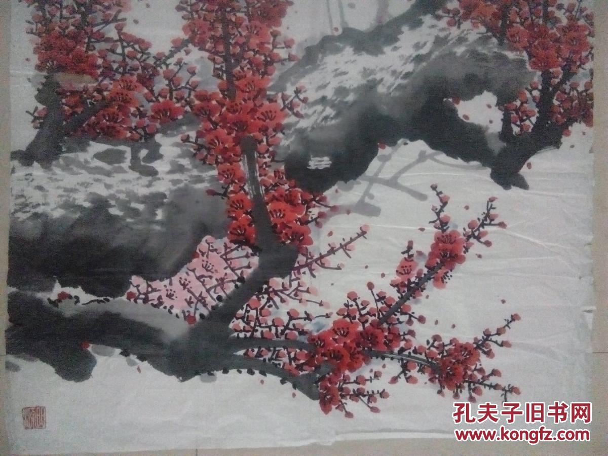 国画----清香图(著名画家黄秀珍作品,泰安美协副主席)