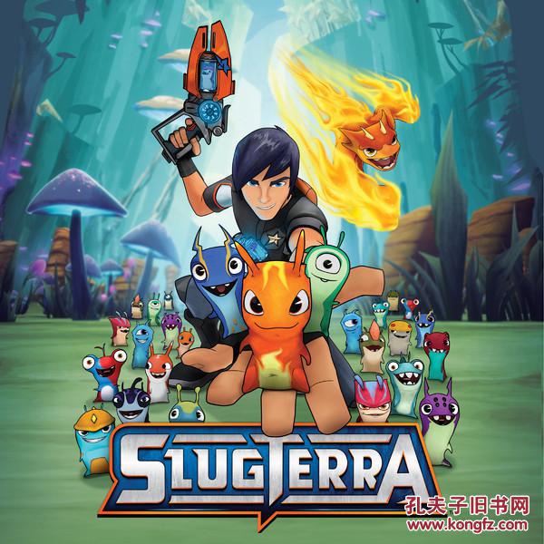 迪士尼英语原声动画 slugterra 斯拉格精灵 4张看的 满300包邮