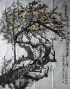 中国美院教授,浙江著名人物画家 吴宪生 行书条屏 保真!