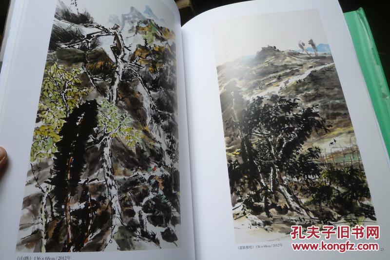 情系壮乡-卢继波山水画集【有作者签名】