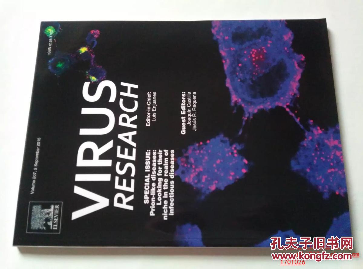 Virus Research 病毒的研究医学生命科学学术论