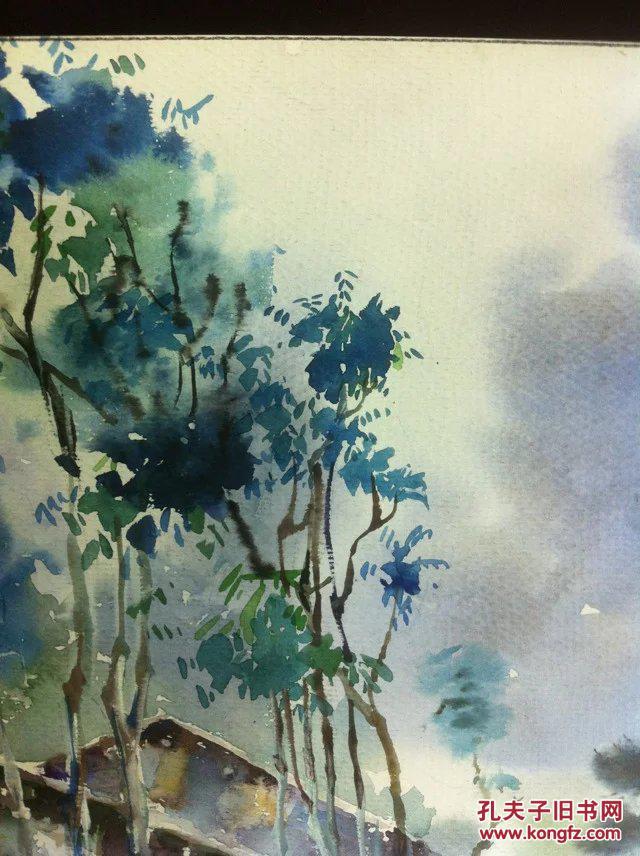 清风细雨入梦乡:水彩名家{哈定}先生水彩精品原作.
