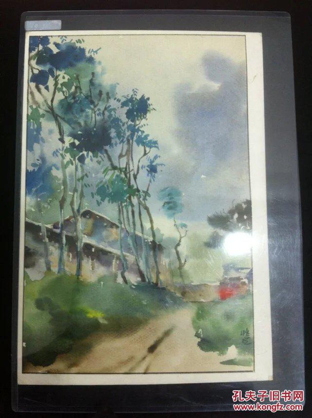 清风细雨入梦乡:水彩名家{哈定}先生水彩精品原作.