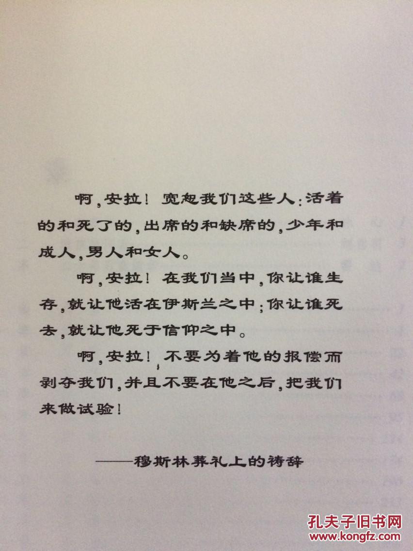 穆斯林的葬礼(最纯洁的梦想,最凄美的爱情,最痛苦的命运)