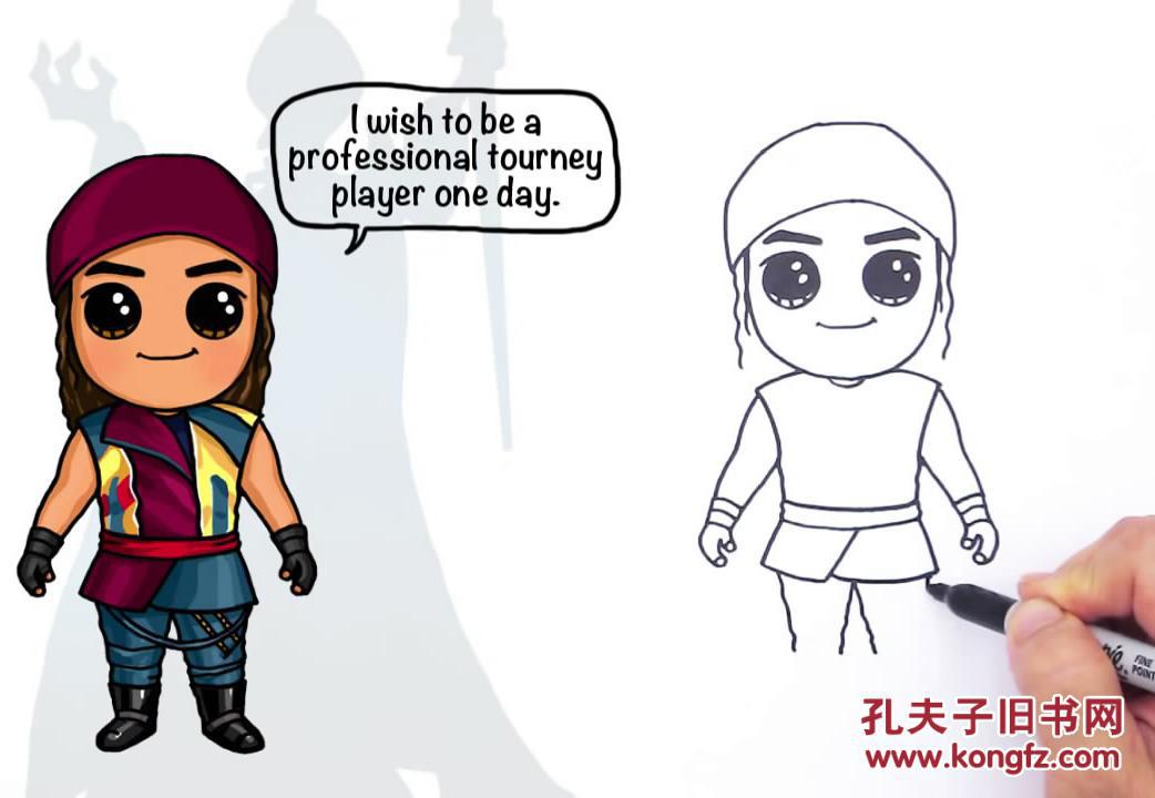 美国英语原声美术绘画节目drawsocute24张看的满300包邮