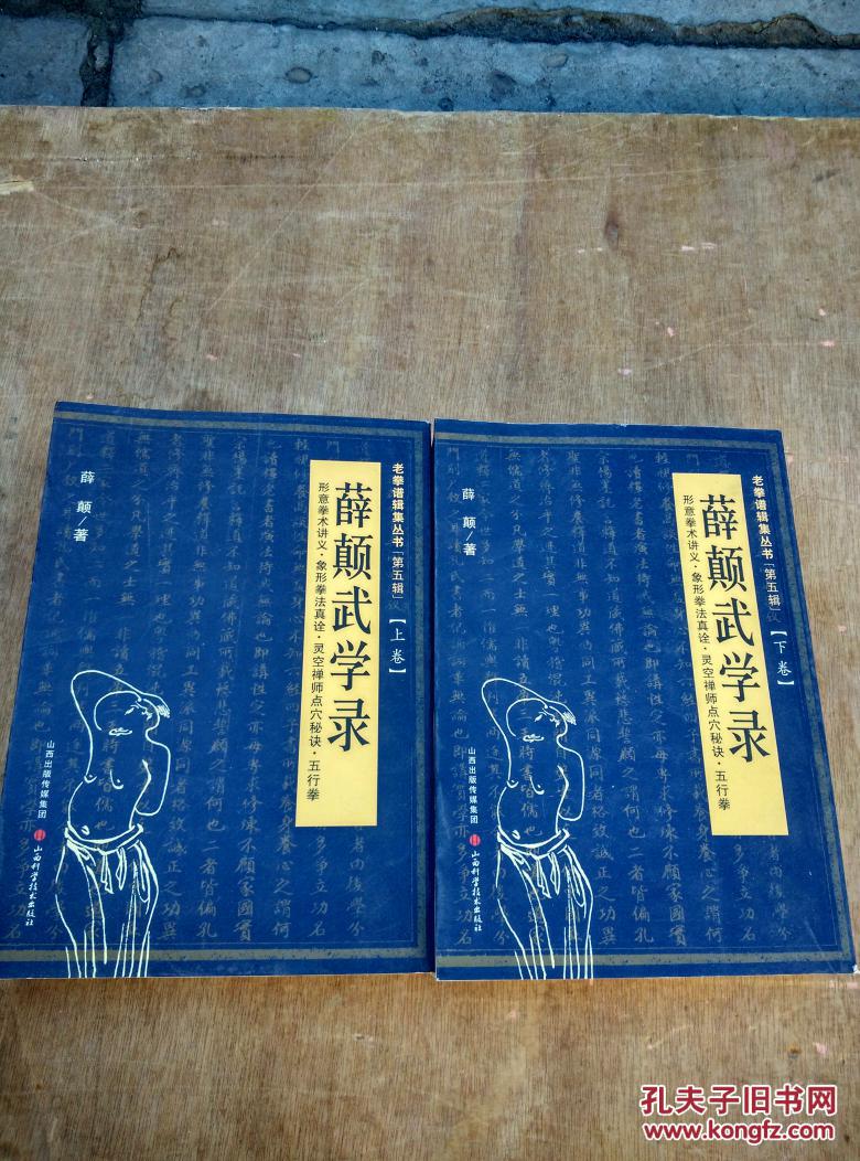 老拳普辑集丛书(第5辑):薛颠武学录(上下卷)