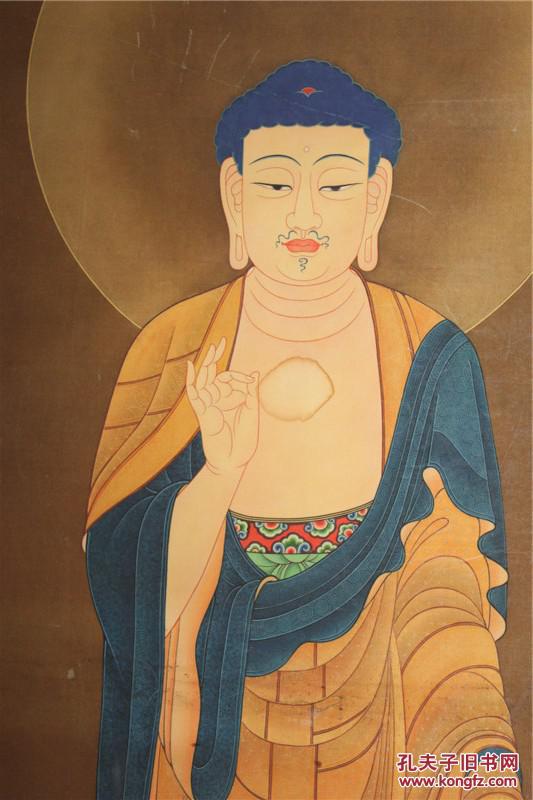老唐卡佛祖画像 拍品编号:24325754