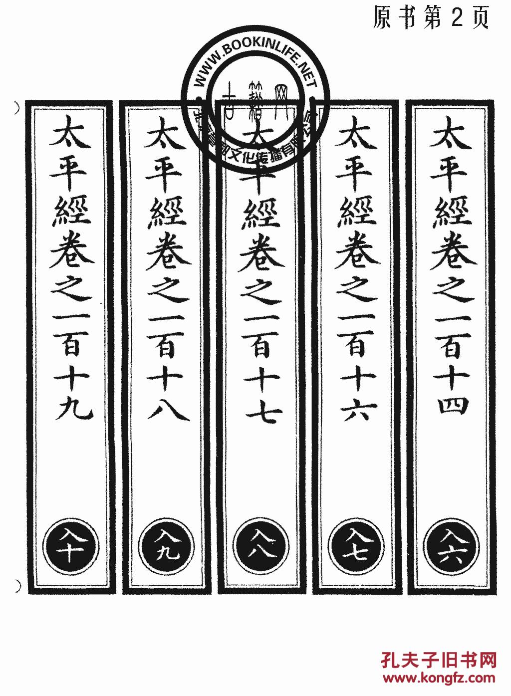【复印件】太平经-太平经复文序-太平经圣君秘旨(丛书)正统道藏-涵芬