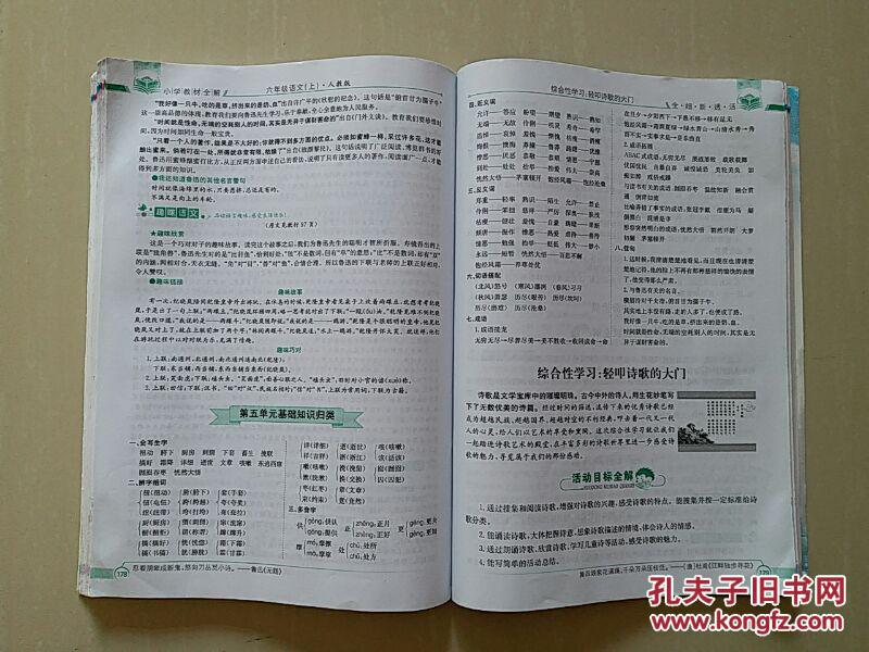 小学教材全解-六年纪语文·上(人教版)
