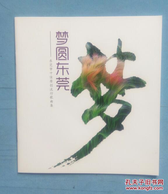 东莞市十佳原创流行歌曲集 (梦圆东莞 dvd光盘)