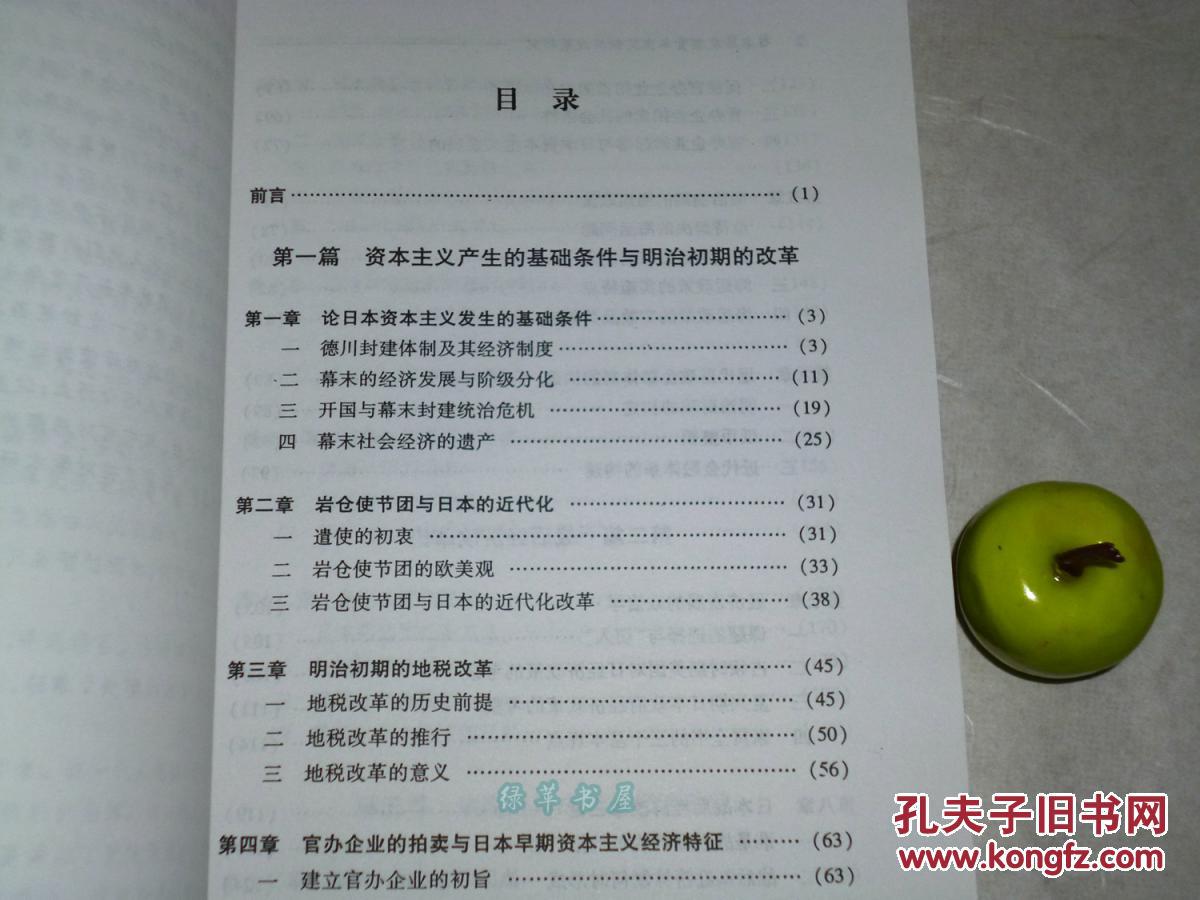 【图】《日本后发型资本主义经济政策研究》(