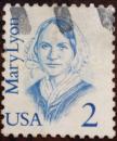 外国邮票美国邮栗人物 Marry Lyon信销邮票