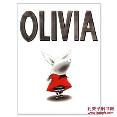 英文版绘本 奥莉薇 Olivia 少幼儿童小学英语启