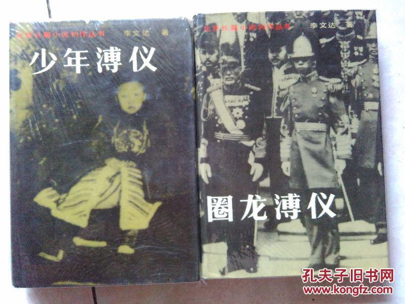 北京长篇小说创作丛书 少年溥仪 圈龙溥仪 精装品好
