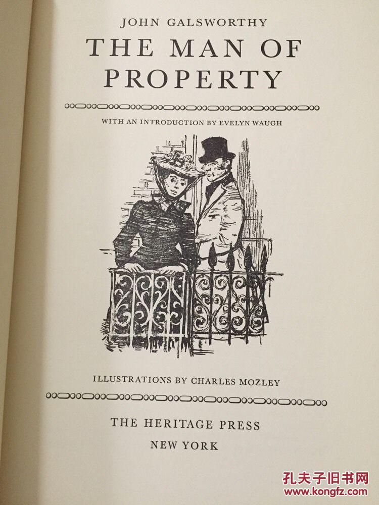 john galsworthy,a room with a view the man of property 《有产者》john galsworthy 约翰·高尔斯华绥