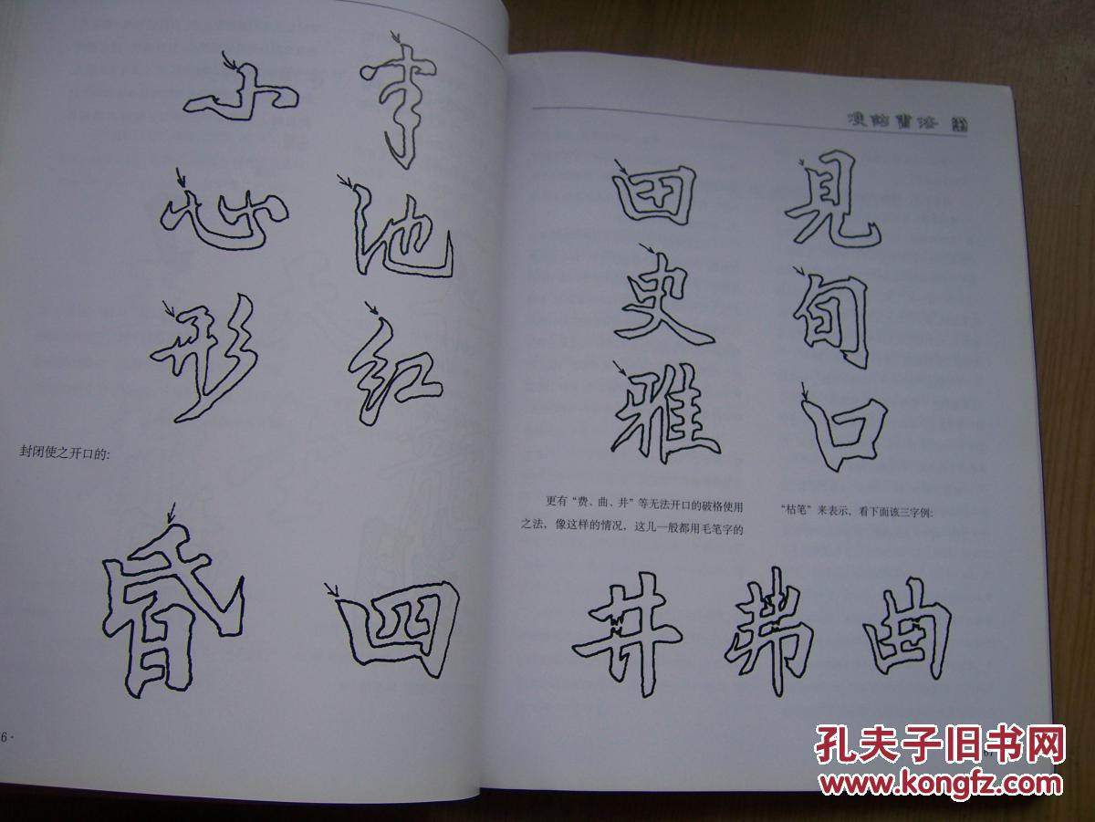 双钩书法(王庭昌签名*16开.品好【字帖-2】