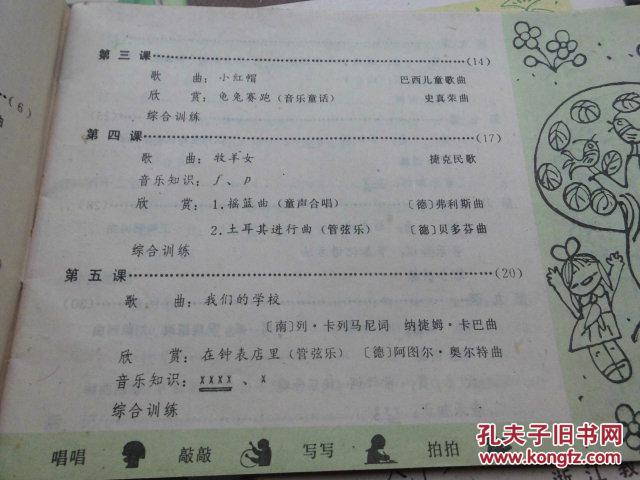 简谱口诀第四课_乘法口诀表图片