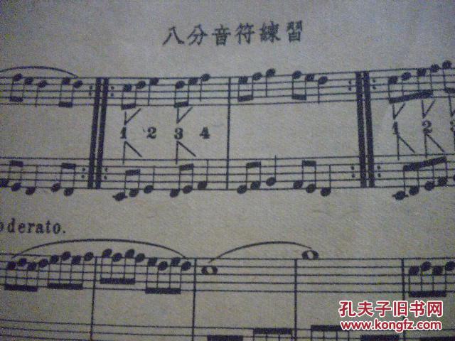 拜厄曲简谱_小乐曲拜厄曲钢琴简谱(3)