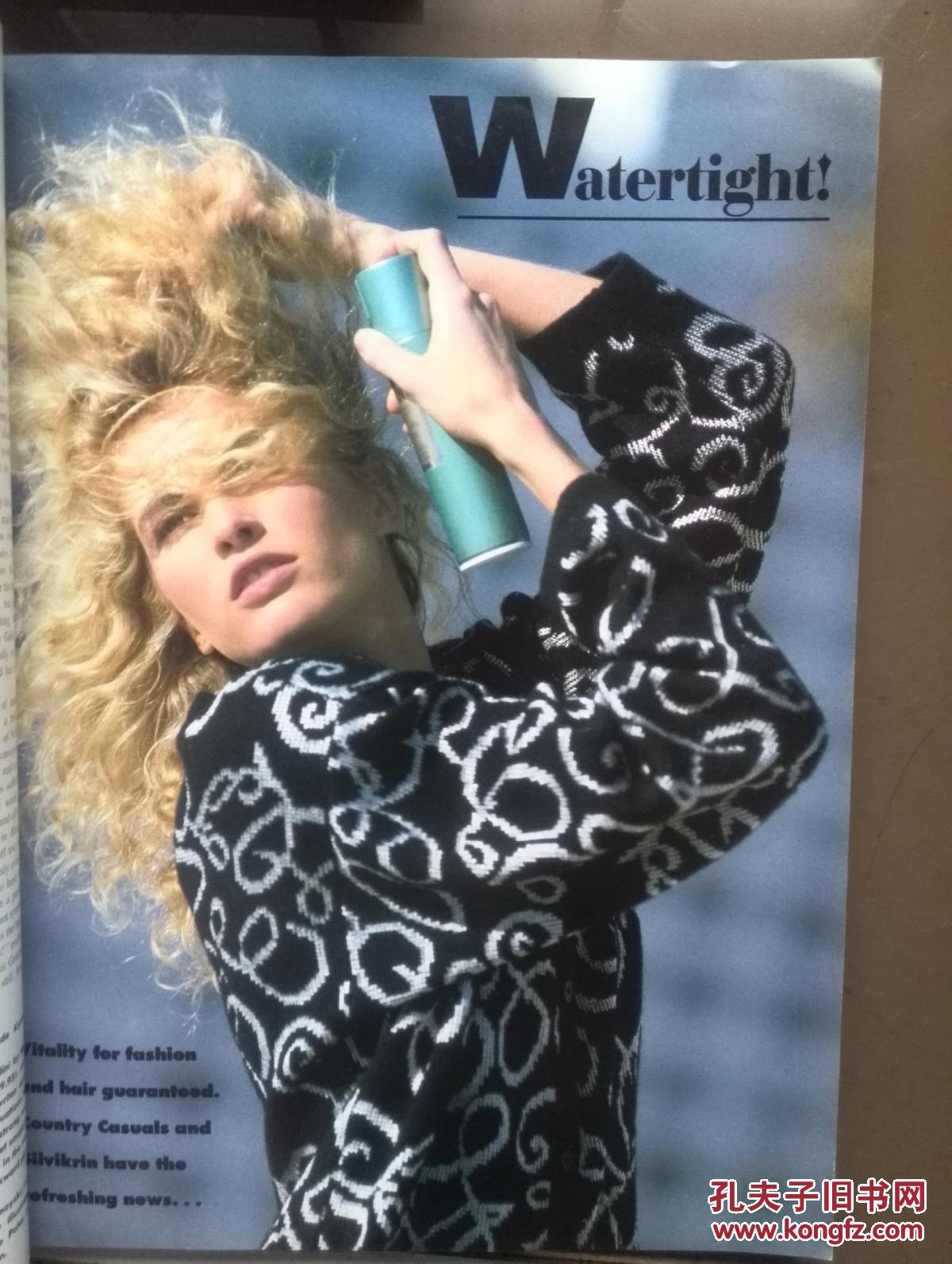 vogue(英文)(美国原版著名时尚服饰杂志)1987年6月号
