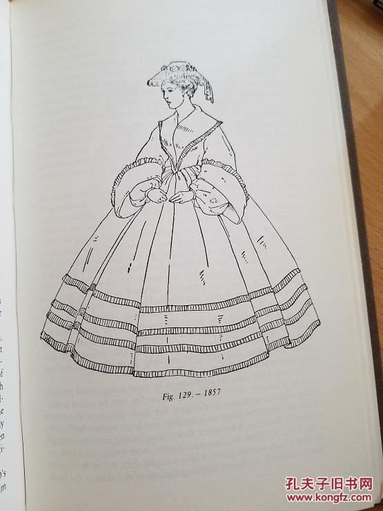 a history of english costume《英国服饰史》